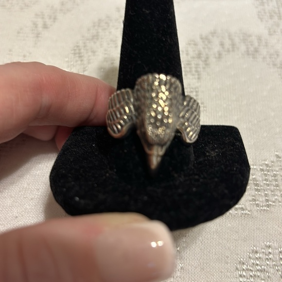 EAGLE RING New. Sterling silver eagle ring size 12.5 - Picture 3 of 11